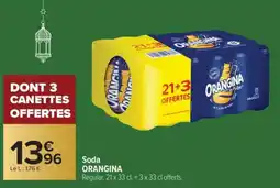 Carrefour ORANGINA offre