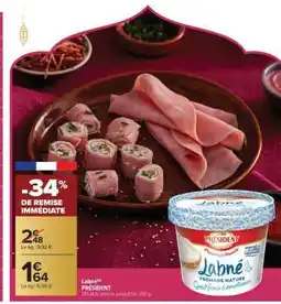 Carrefour Labné Président offre