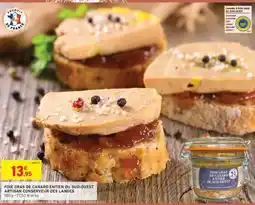 Intermarché Foie gras de Canard Entier du Sud-ouest offre