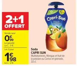 Carrefour Market CAPRI SUN offre