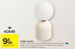 Carrefour Carrefour - lampe à poser offre