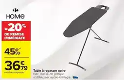 Carrefour Carrefour - table à repasser noire offre