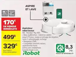 Carrefour Irobot - aspirateur robot laveur offre