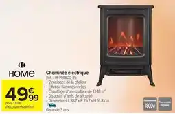Carrefour Carrefour - cheminee electrique offre