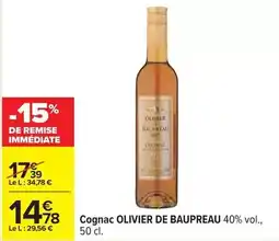 Carrefour Oliver de baupreau - cognac offre