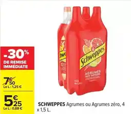 Carrefour Schweppes - agrumes offre