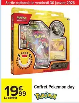 Carrefour Pokemon - coffret day offre