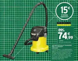 Intermarché ASPIRATEUR EAU ET POUSSIÈRE KWD 3 V-17/4/20/F offre