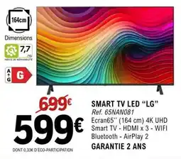 E.Leclerc SMART TV LED LG offre