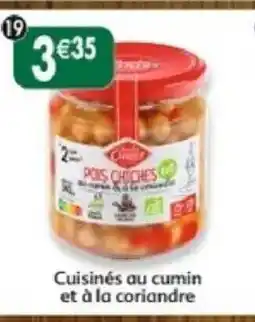 Maximo Pois chiches cuisinés au cumin et à la coriandre offre
