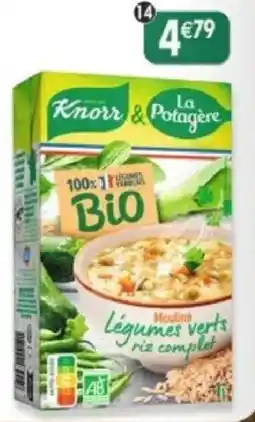 Maximo Mouliné de légumes verts et riz complet offre