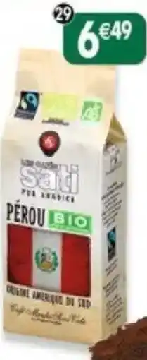 Maximo Café moulu du pérou max havelaar 6,49 100% arabica offre