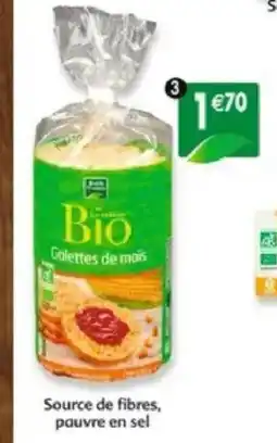 Maximo Galettes de maïs offre