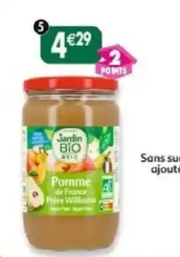 Maximo Compote pomme/poire williams 100% fruits offre