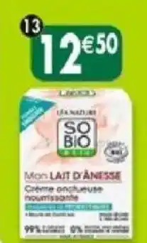 Maximo Crème nourrissante au lait d'ânesse offre
