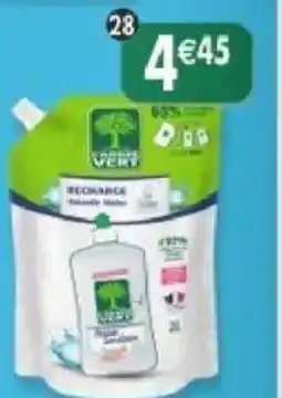 Maximo Recharge liquide vaisselle peaux sensibles offre