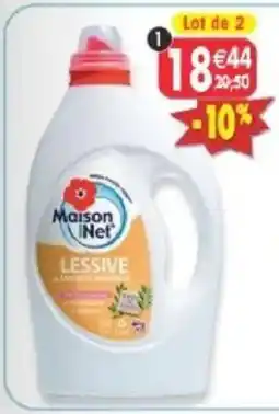 Maximo Lot de 2 lessives au savon de marseille offre