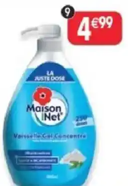 Maximo Liquide vaisselle concentré sauge et bicarbonate offre