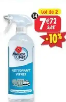 Maximo Lot de 2 nettoyants vitres offre