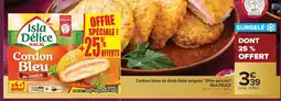 Carrefour CORDON BLEU DE DINDE offre