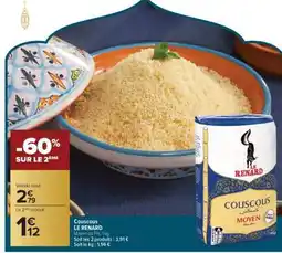 Carrefour Couscous 'Le Renard' offre