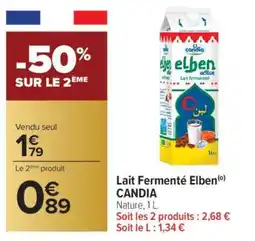 Carrefour Lait Fermenté ELBEN offre