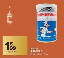 Carrefour Levure LESAFFRE offre