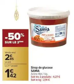Carrefour Sirop De Glucose Samia offre
