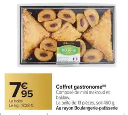 Carrefour Coffret gastronome offre