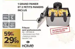 Carrefour FRITEUSE SEMI-PROFESSIONNELLE offre