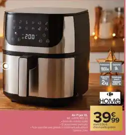 Carrefour Air Fryer XL offre