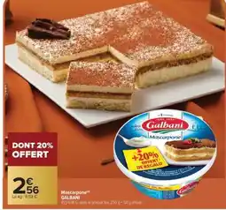 Carrefour Mascarpone Galbani offre