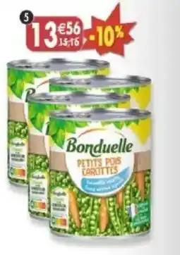 Maximo Lot de 4 boîtes 4/4.de petits pois carottes offre
