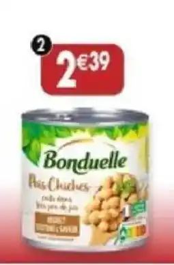 Maximo 1/2 pois chiches bonduelle offre