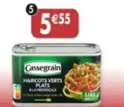 Maximo 1/2 haricots verts plats à la provençale offre