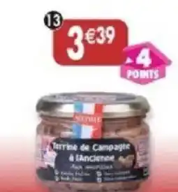 Maximo Terrine de campagne aux morilles offre