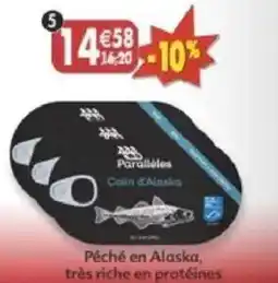 Maximo Lot de 3 boîtes de colin d'alaska au naturel offre