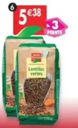 Maximo Lot de 2 sachets de lentilles vertes offre