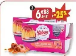 Maximo Lot de 2x4 gâteaux de riz nappé de caramel yabon offre