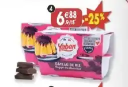 Maximo Lot de 2x4 gâteaux de riz nappé de chocolat offre