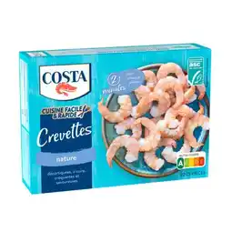 Carrefour Market Costa crevettes asc surgelées offre