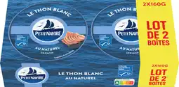 Carrefour Market Petit navire thon blanc msc lot de 2 offre