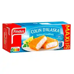 Carrefour Market Findus panés de colin d'alaska surgelés offre