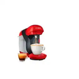 Carrefour Market Bosch machine multi-boissons tassimo style rouge offre
