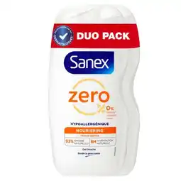 Carrefour Market Sanex gel douche duo pack offre