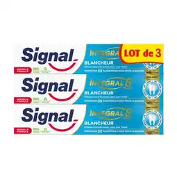 Carrefour Market Signal dentifrice intégral 8 lot de 3 offre
