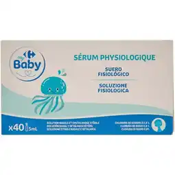 Carrefour Market Carrefour baby sérum physiologique offre
