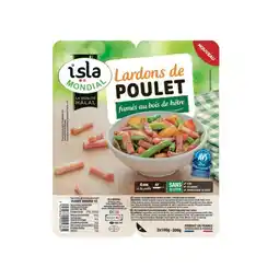 Carrefour Isla mondial lardons de poulet halal offre