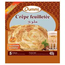Carrefour Oummi crêpe feuilletée surgelée offre