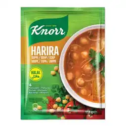 Carrefour Knorr soupe déshydratée halal offre